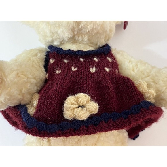 Dan Dee Collectors Choice 100th Anniversary Girl Teddy Bear Plush Jointed 12” - Picture 6 of 9